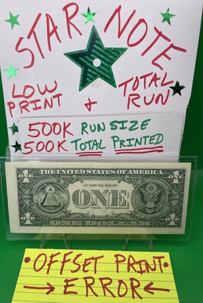 🔥 500K Run & Total Printed All Sheets 🔥Star ⭐️ Note Misaligned Print Cut ERROR