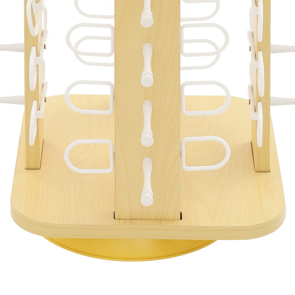 360° Rotatable Eyeglass Display Stand, Modern Sunglasses Organizer