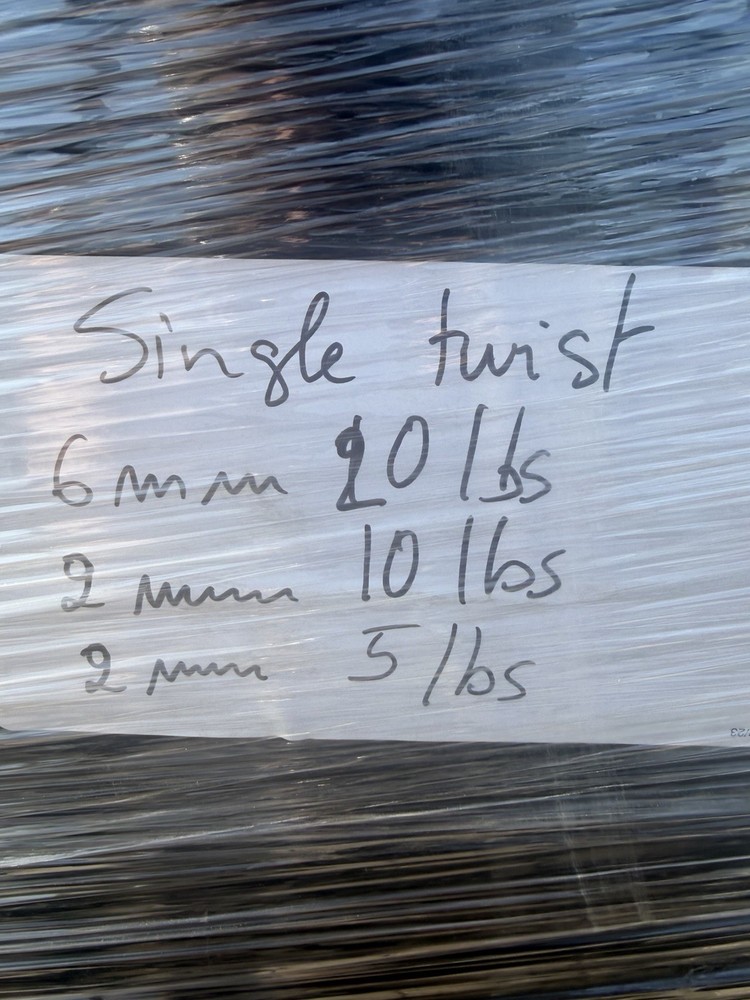 Macrame Cord 2mm Single Twist