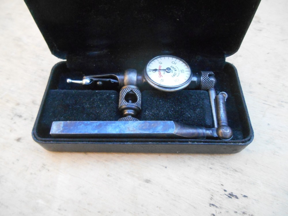 STARRETT 711 LAST WORD DIAL INDICATOR , .001"