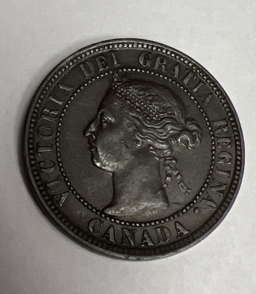 1899 Canada One Cent Foreign Coin