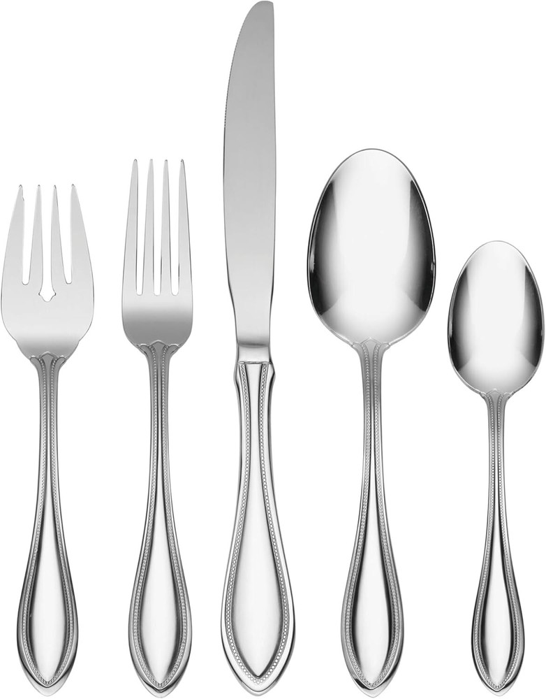 American Harmony 20-Piece Flatware Set - Timeless Design for Everyday Dining