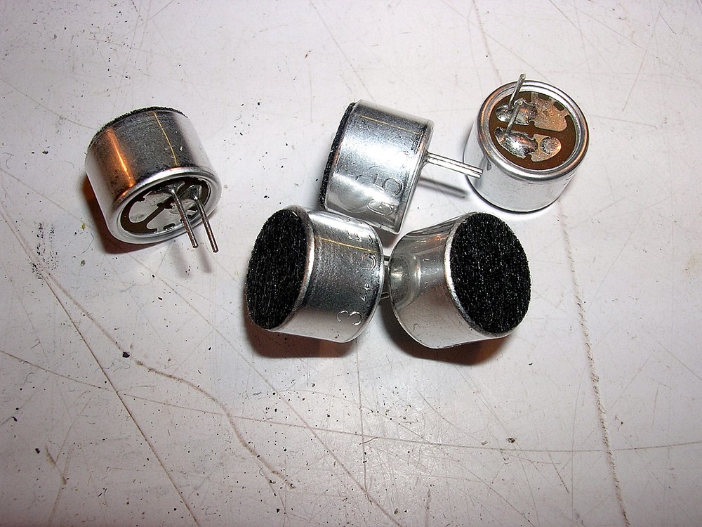 5 PCS Condenser  MICROPHONE ELEMENTS NEW