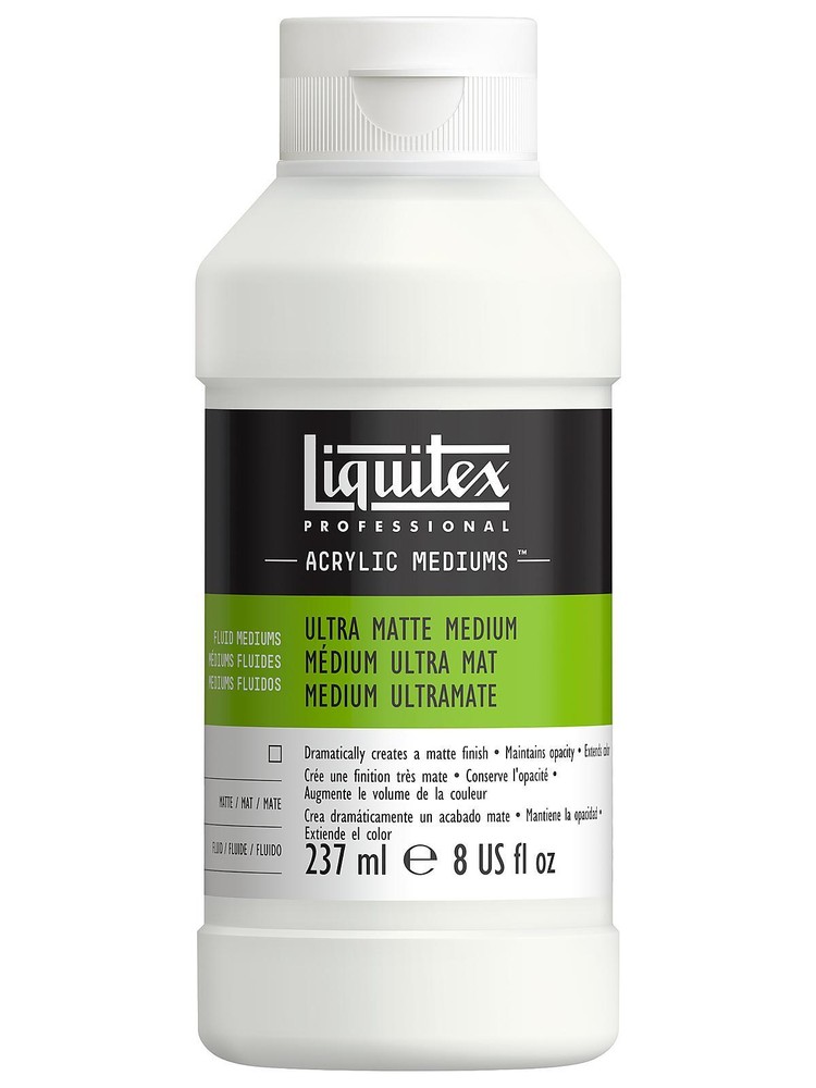 Liquitex Ultra Matte Medium - 8 oz.