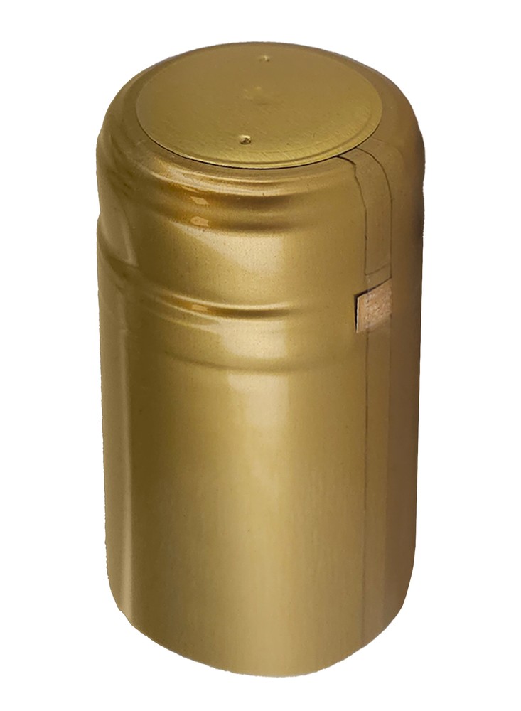 Gold PVC Capsules - 100 ct.