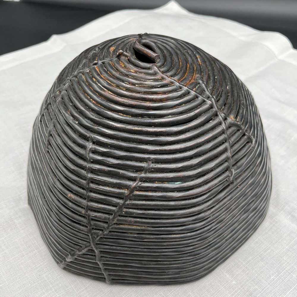 Primitive Tribal Iron Bowl