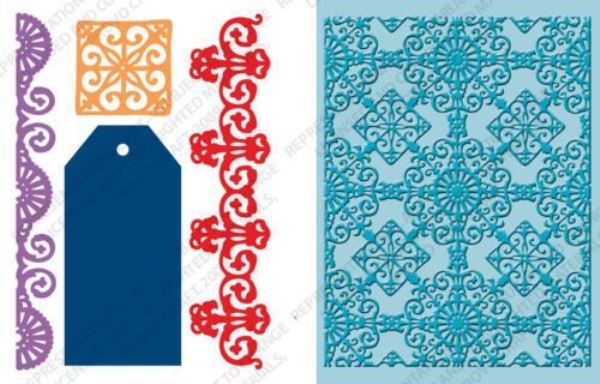 Cuttlebug Cut & Emboss Folders *Ornamental Iron* 37-1921