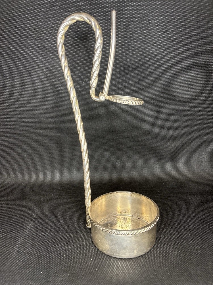 The Sheffield Silver-Plated Round Bottle Caddy With Handle
