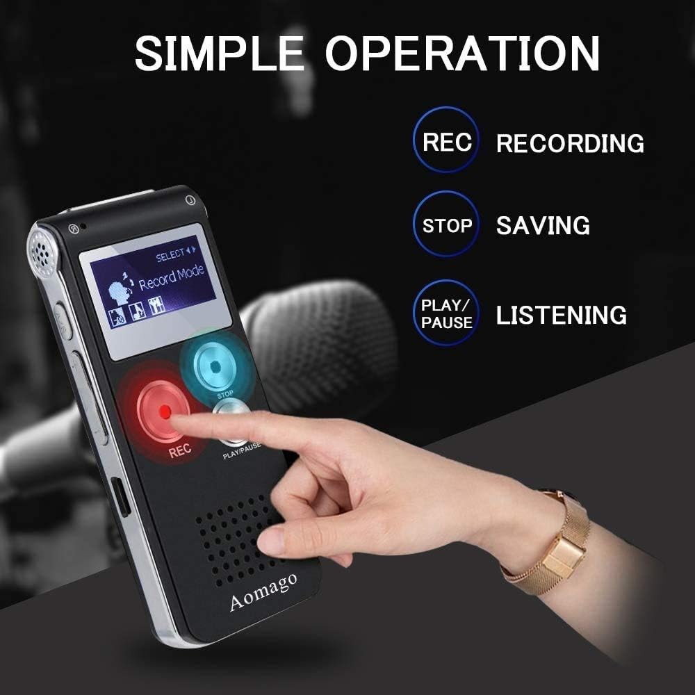 Sound Voice Activated Tape Recorder