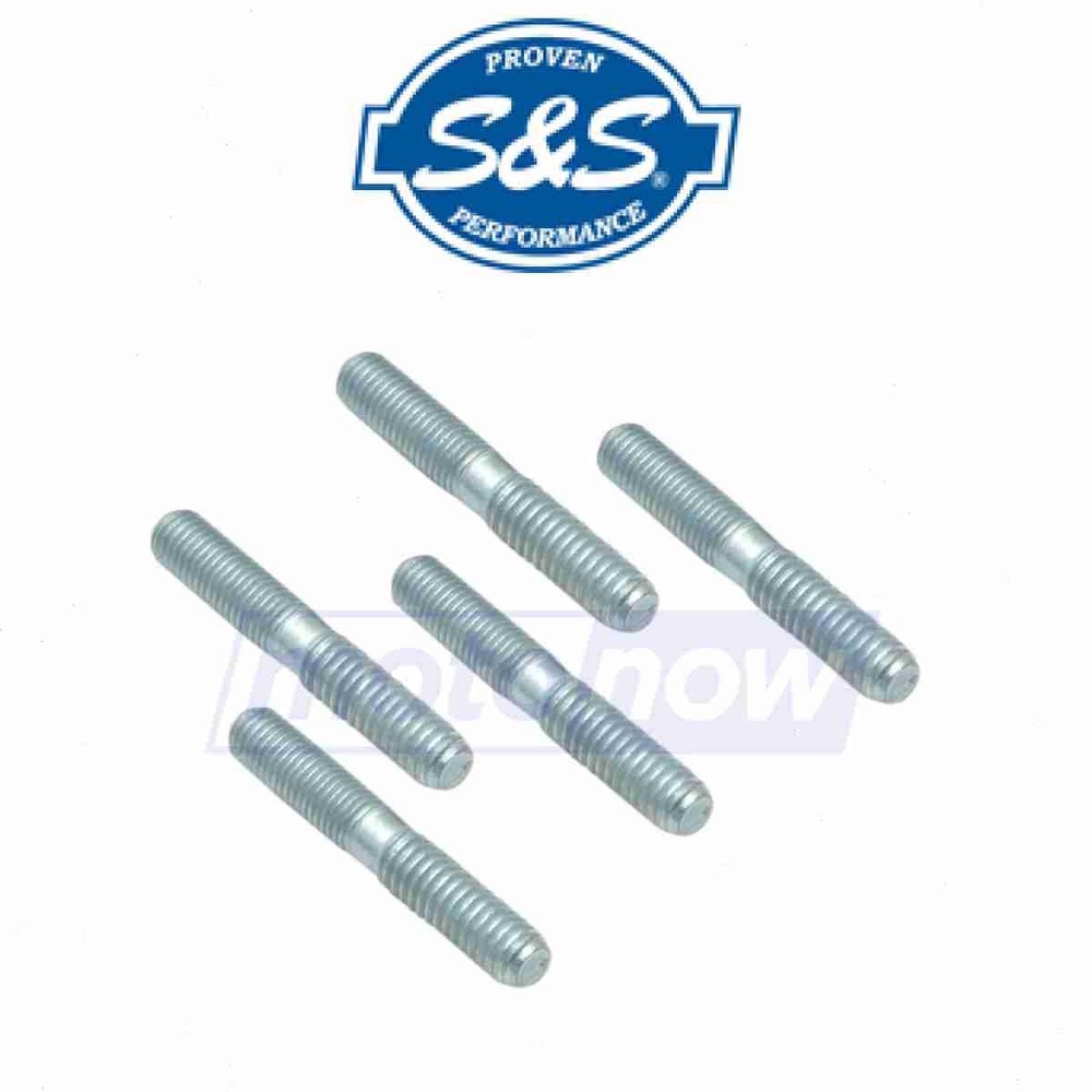 S&S Cycle Exhaust Port Studs for 2001-2006 Harley Davidson FXSTI Softail ev