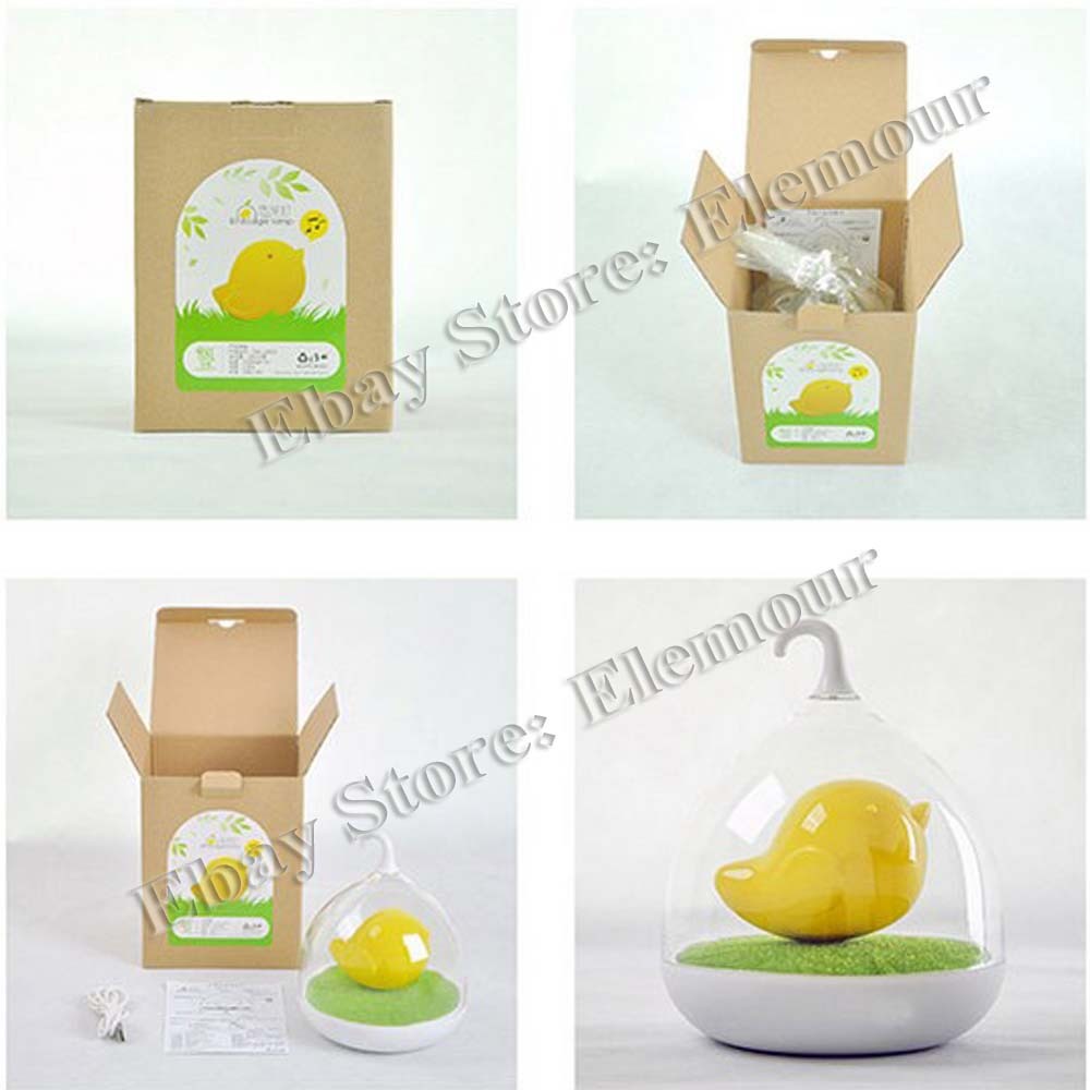 Rechargeable Dimmable Touch Control Portable Night Light Birdcage LED Lamp