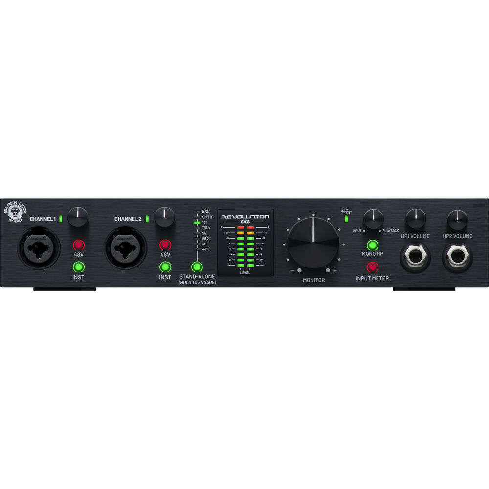 Black Lion Audio Revolution 6x6 USB C Audio Interface