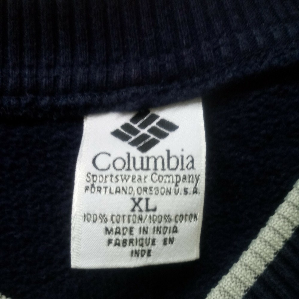 Columbia Men's Golf Vest Pullover Size XL Navy Blue