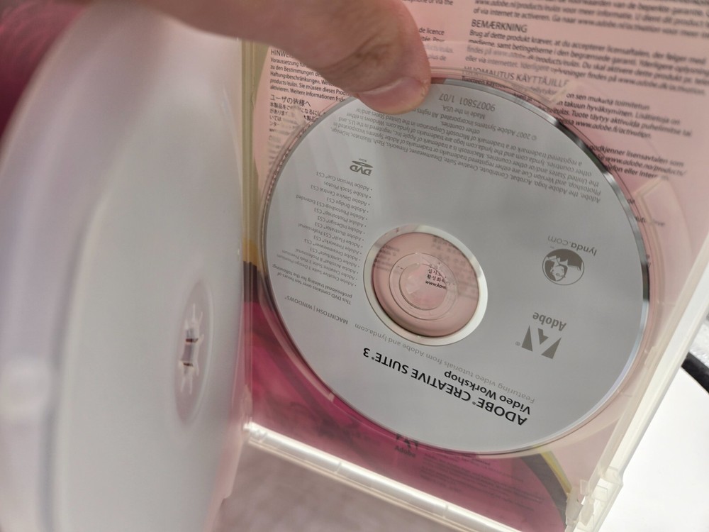 Adobe Indesign CS3 software Macintosh