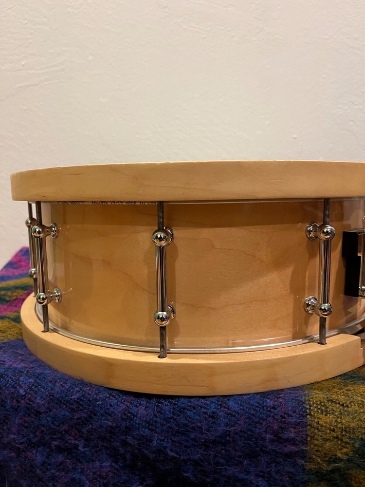 PDP Maple Snare with Wood Hoops