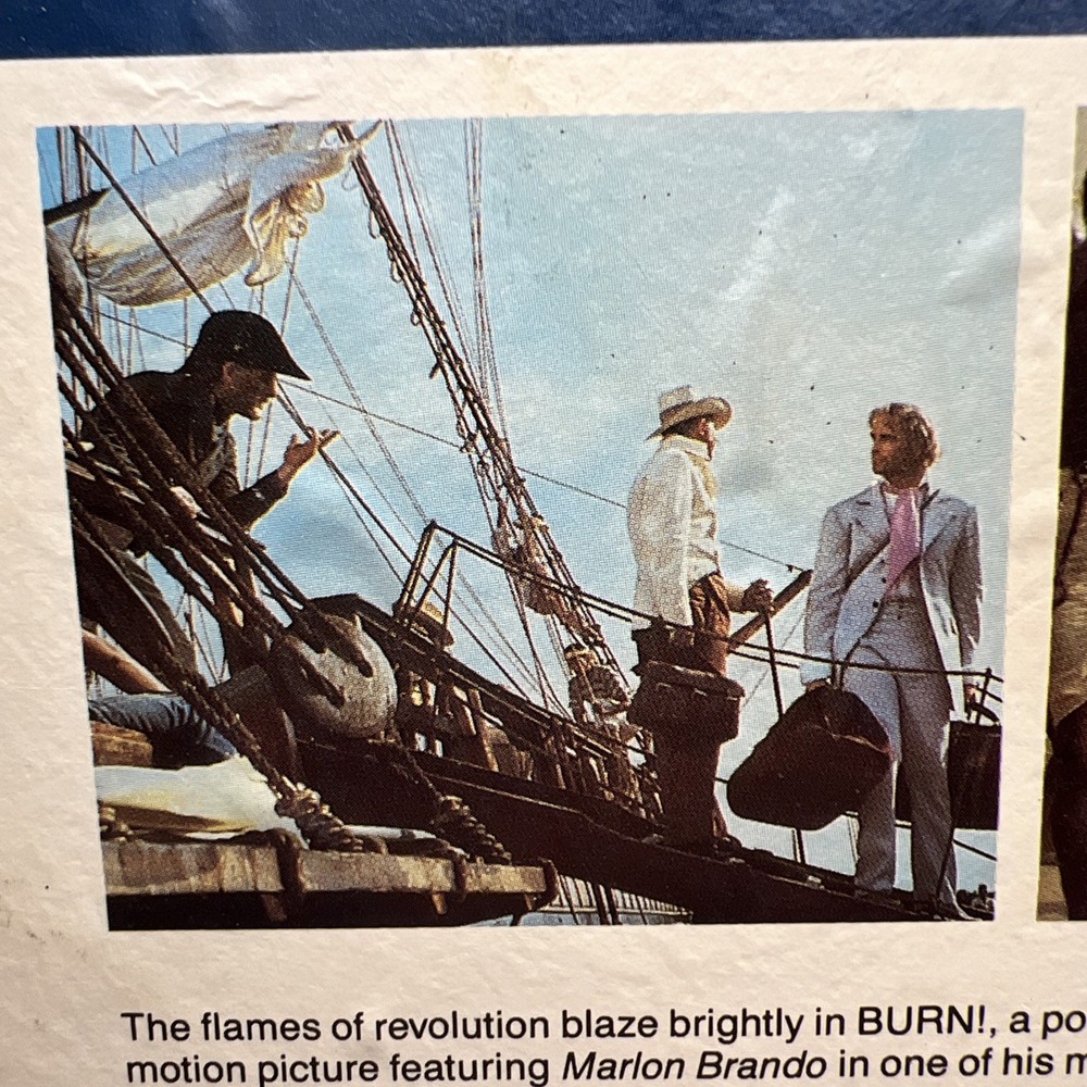 BURN! RCA CED Videodisc Selectavision with Marlon Brando