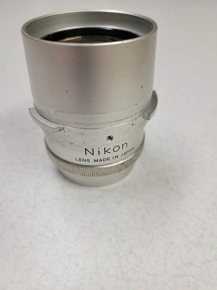 NIKON VINTAGE MICROSCOPE OBJECTIVE 10X-CP AS IS OPTICS