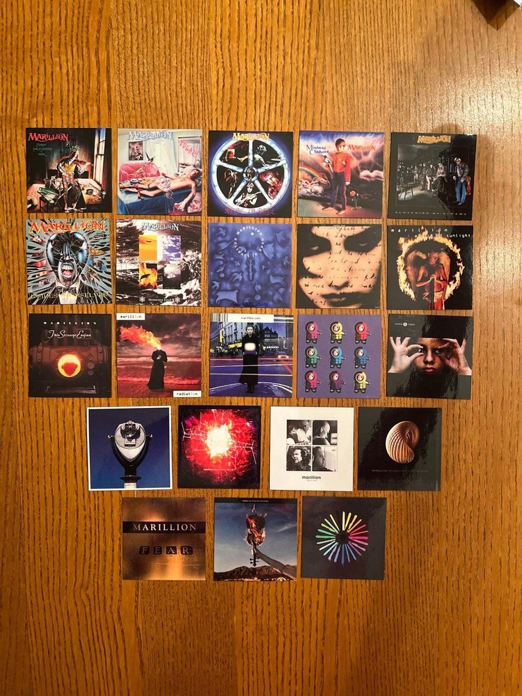 Marillion fridge magnets