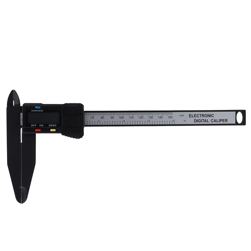 150mm Digital Electronic Caliper Carbon Ruler With Long Jaw Measuring Tools DIY