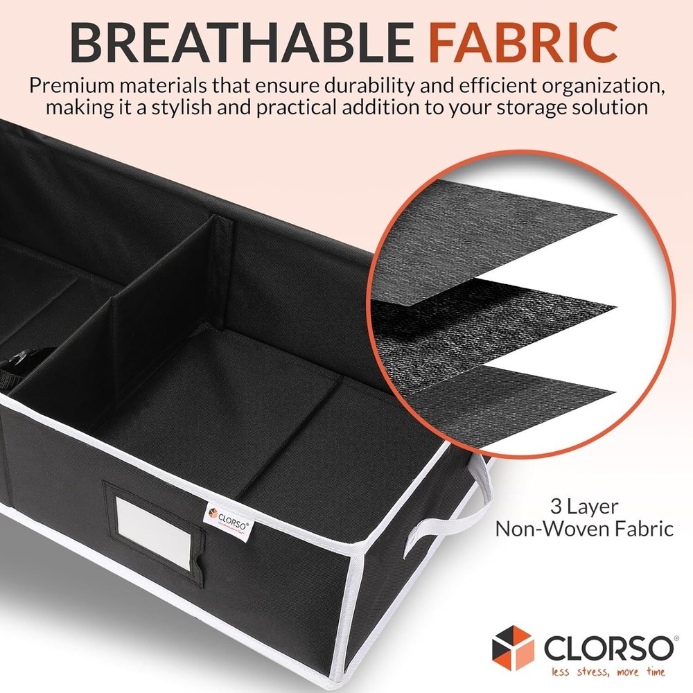 Multipurpose Wrapping Paper Storage & Clothing Storage Organizer - Underbed