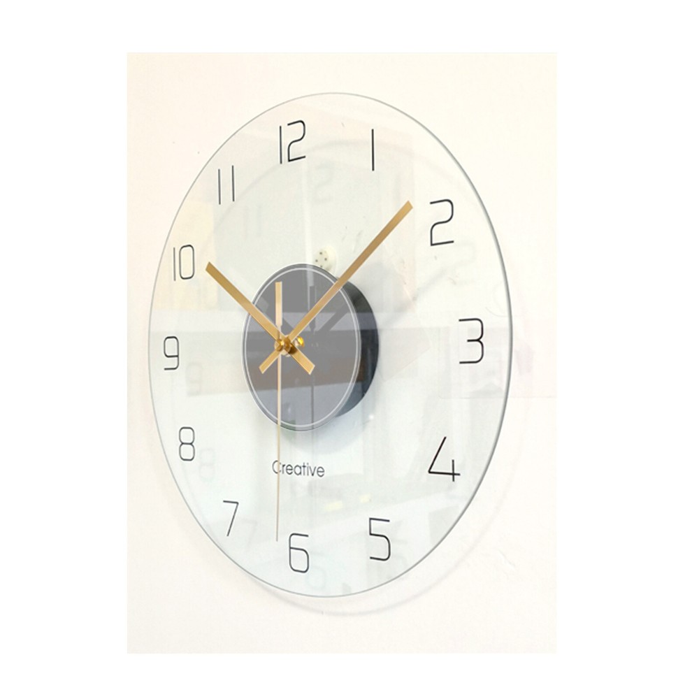 30cm Ultra Thin Design Wall Clock Large Modern Home Office Round Wall Clock NEW