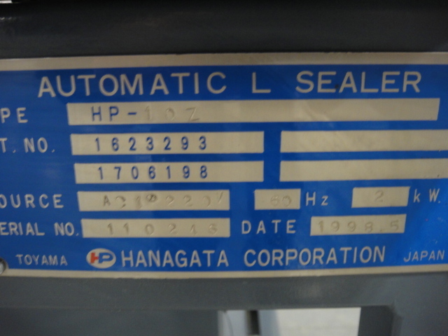Arpac Hanagata Automatic L Sealer , 1998