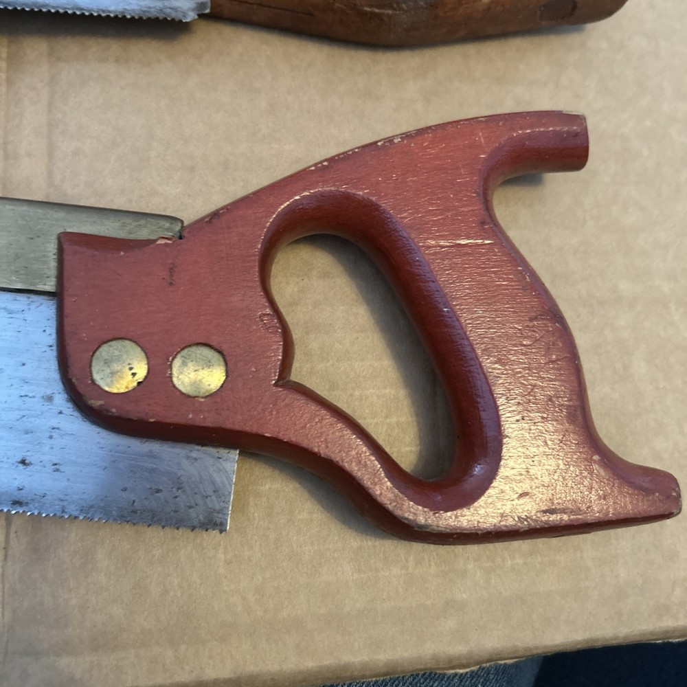 vintage spear & Jackson 12”, 10”, 8” tenon saws