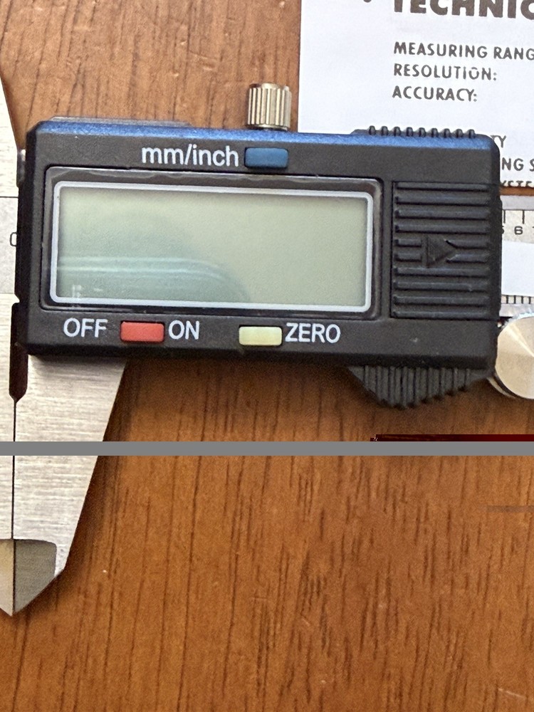 Hardened 6" Digital Caliper Measuring Tool