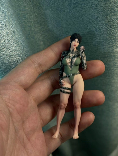 12pcs items 1/43 painted figure