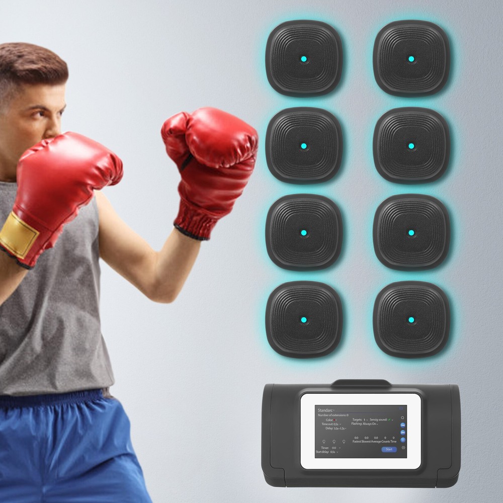 Split Musical Boxing, Punching Machine, Split Musical Boxing With 8 Targets