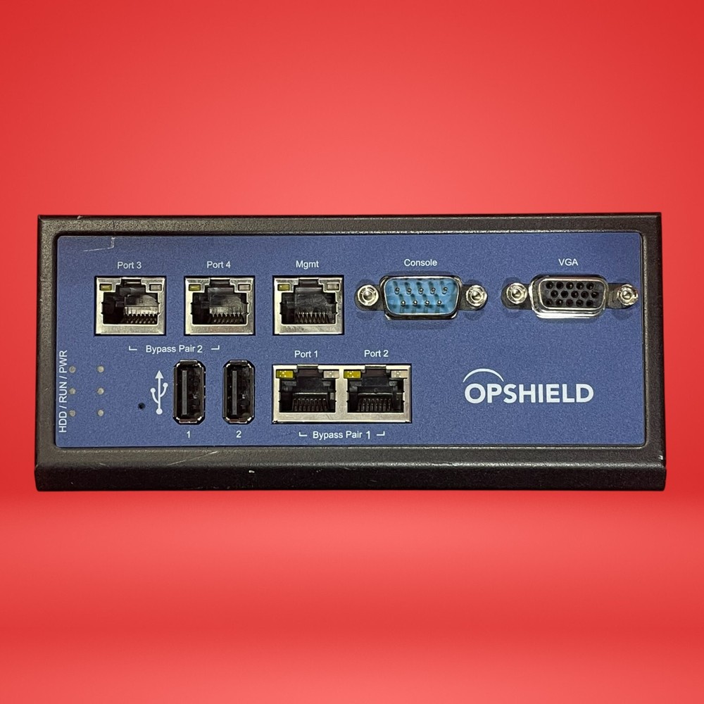 WurldTech OPShield NGFW-300-4 Industrial Next-Gen Firewall â€“ Untested As-Is