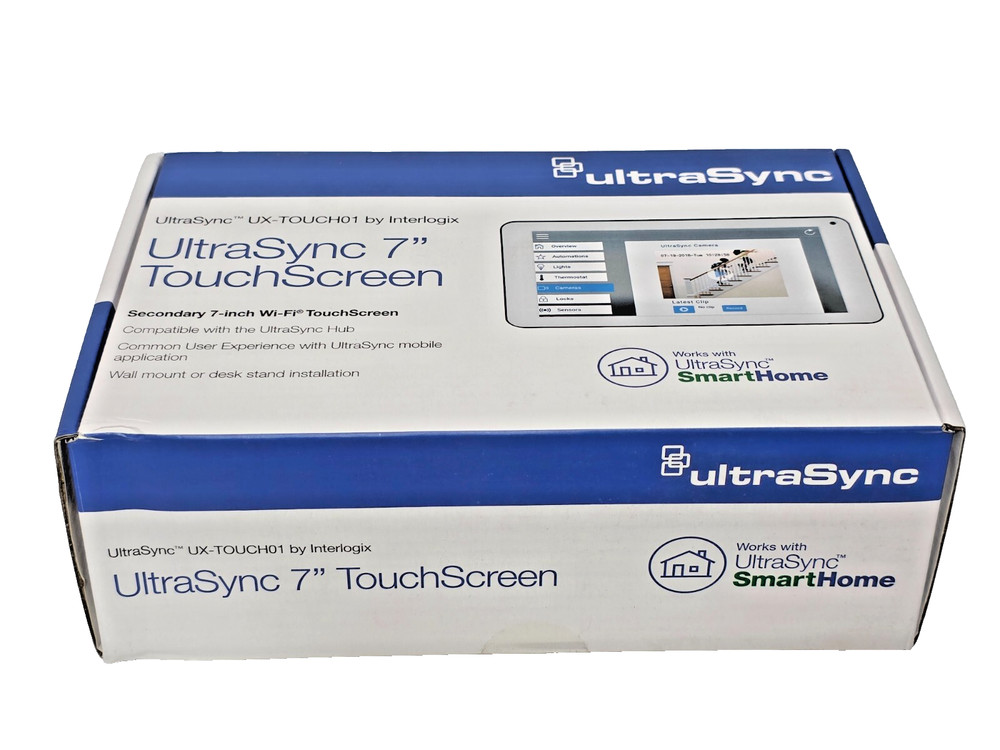 Interlogix Ultrasync Hub Secondary Touch Screen 7", UX-TOUCH01