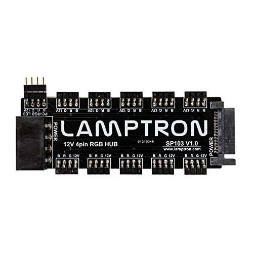 Lamptron SP103 SYNC 10-Way 12V 4pin RGB Hub