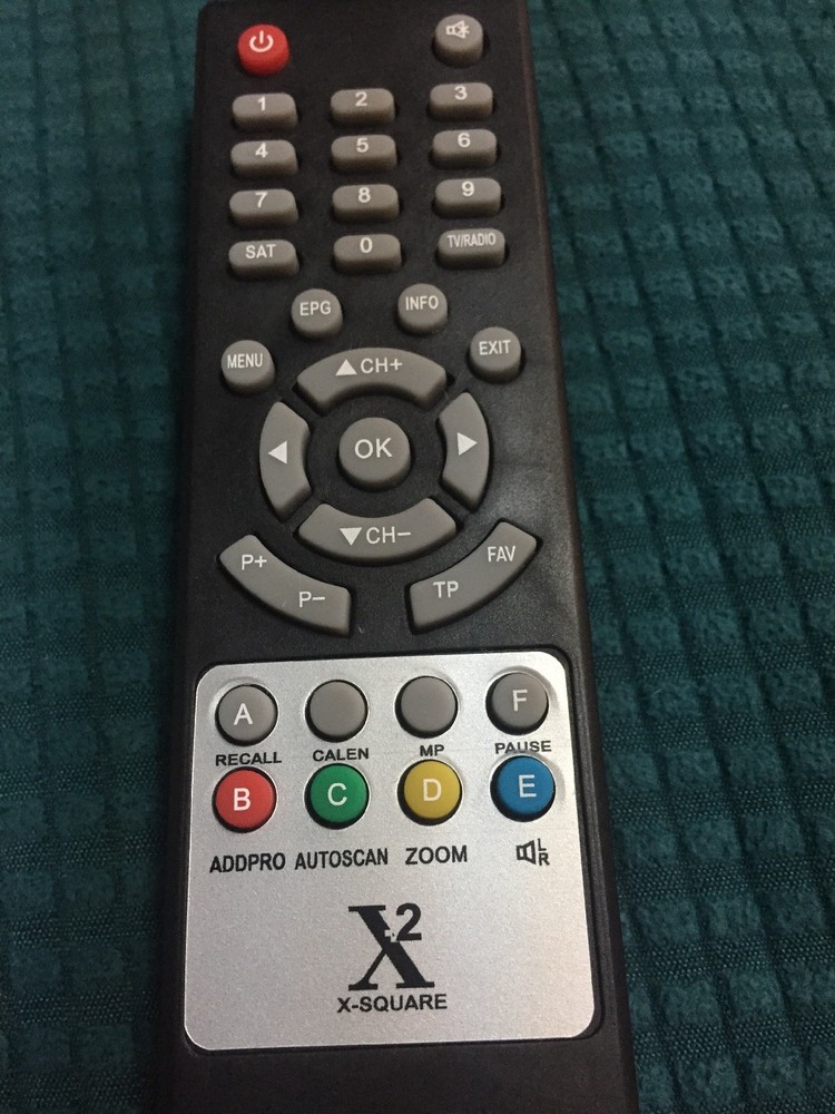 OEM Remote Control Replacement For X2 M1 DVB FTA Satellite Receiver