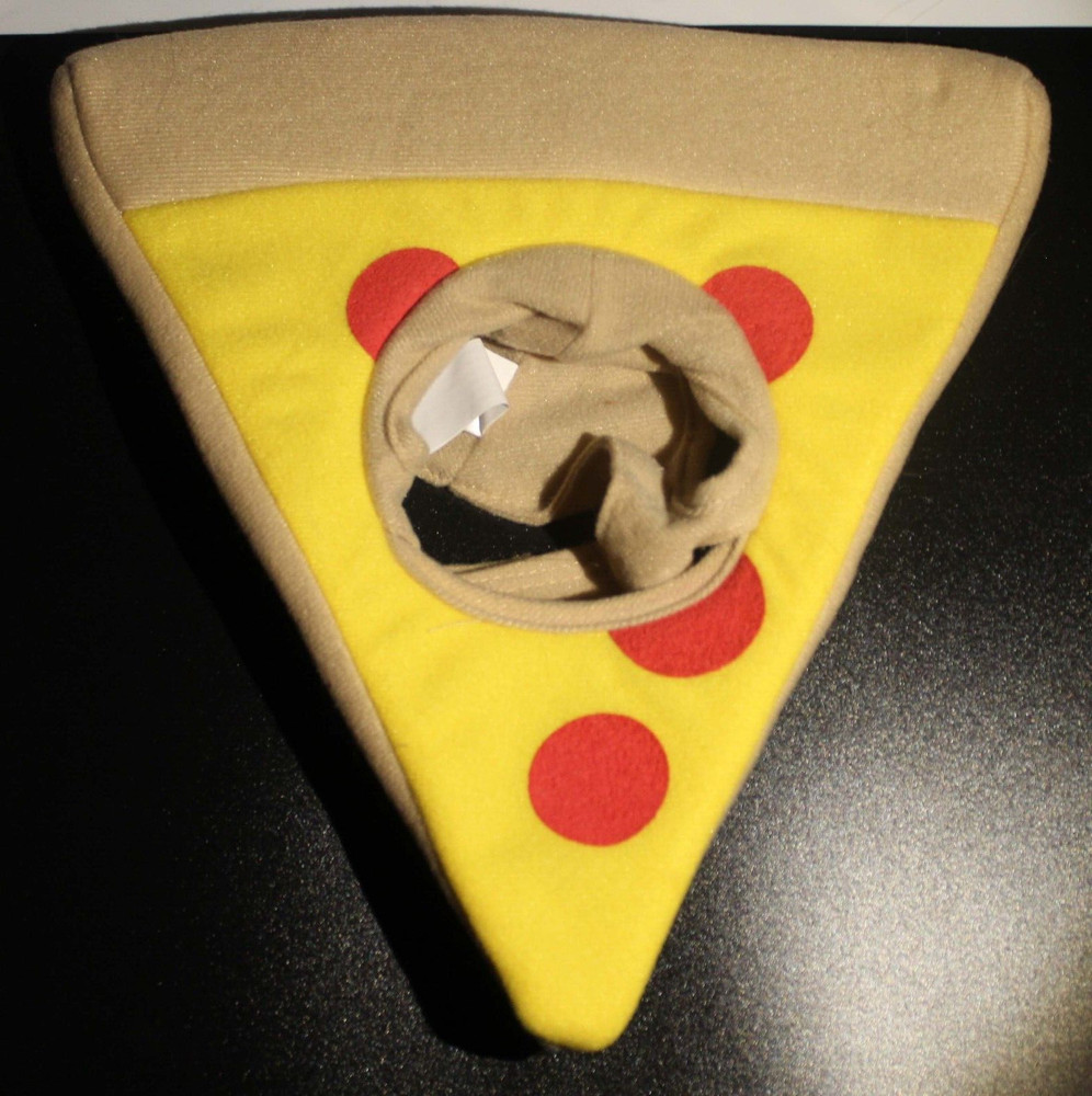 Small Pet Pizza Halloween Hat *Size Small*