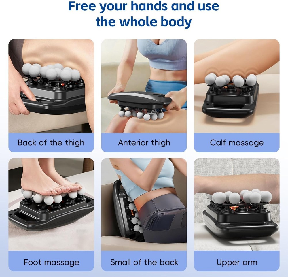 20-Head Massage Gun Set, Percussion Deep Tissue Massager Muscle