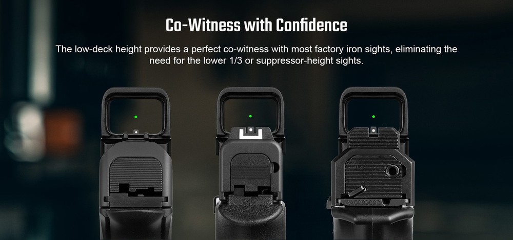 Olight Osight SE 6 MOA Green Dot Sight with Enclosed Optic