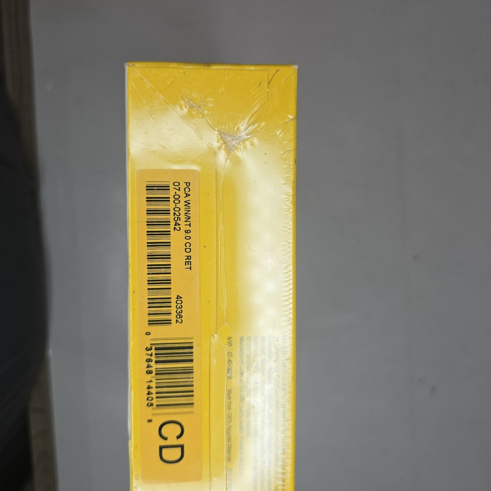 Symantec PC Anywhere Version 9.0 Software w/ CD-ROM and Cables SEALED - CS10