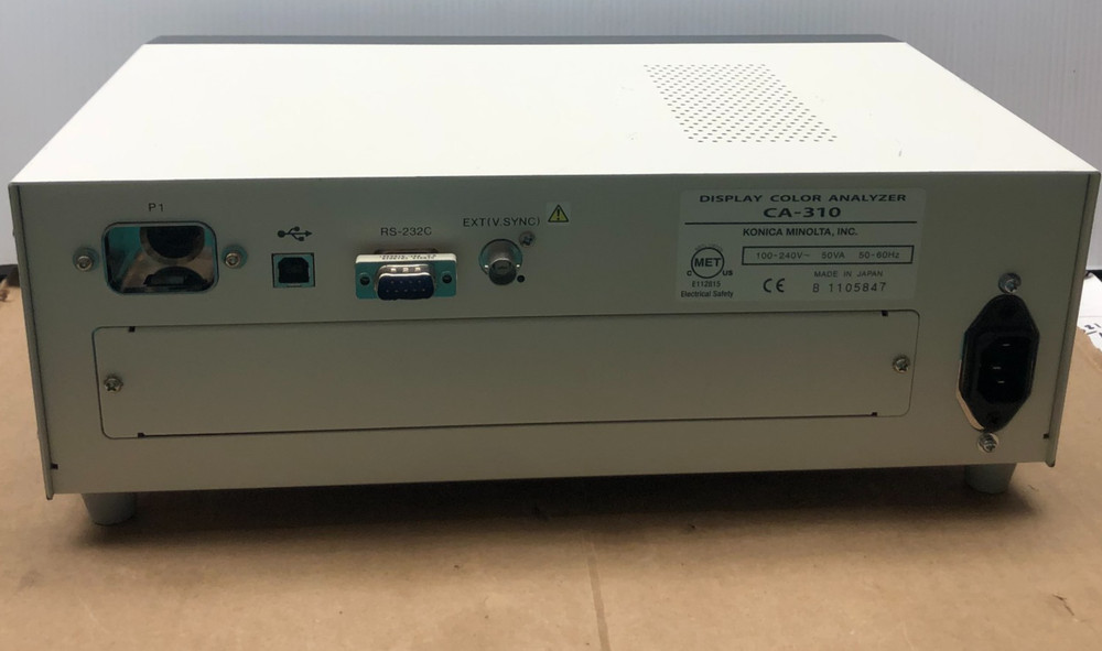 Konica Minolta Color Analyzer CA-310 + Sensor Probe / WITH MANUAL / USED