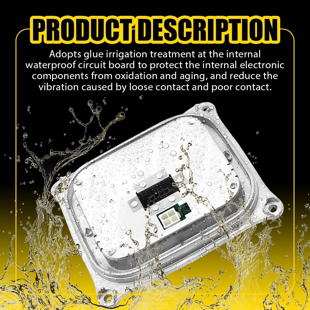 HID Xenon Headlight Ballast Control D1S Blubs For BMW E63 E64 E70 E90 E92 E93