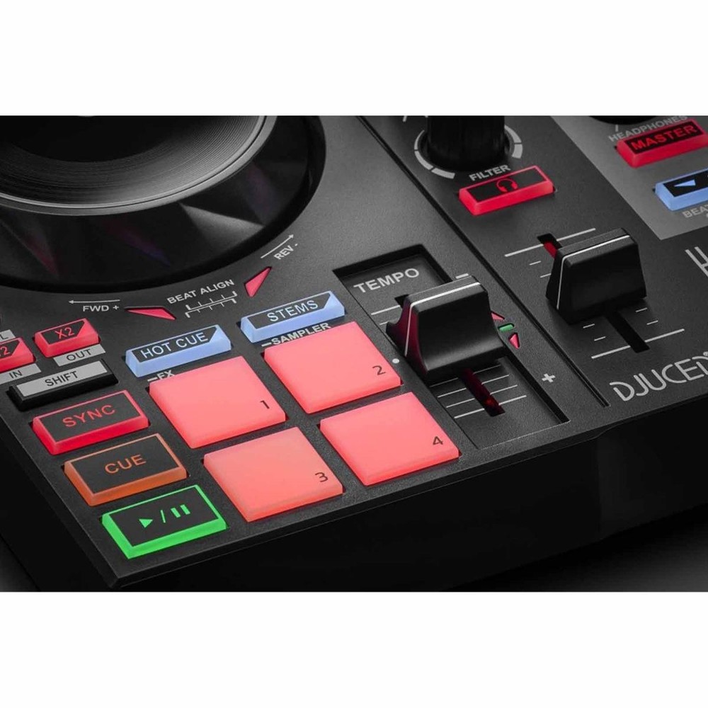 Hercules DJCONTROL INPULSE 200 MK2 2-Channel DJUCED Serato Lite DJ Controller