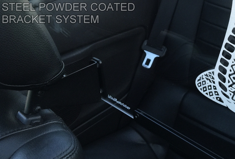 NEW Ford Mustang 2005-2014 WIND RESTRICTOR wind blocker LED Lighted Accessory