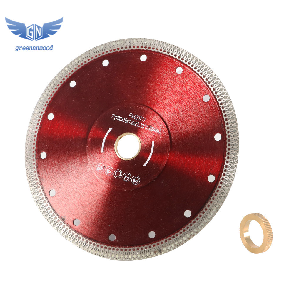 7 inch Super Thin Diamond Porcelain Cutting Blade Tile Blade Multi-Purpose