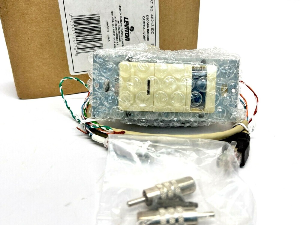 Leviton 48213-IDC Decora Indoor Camera Ivory