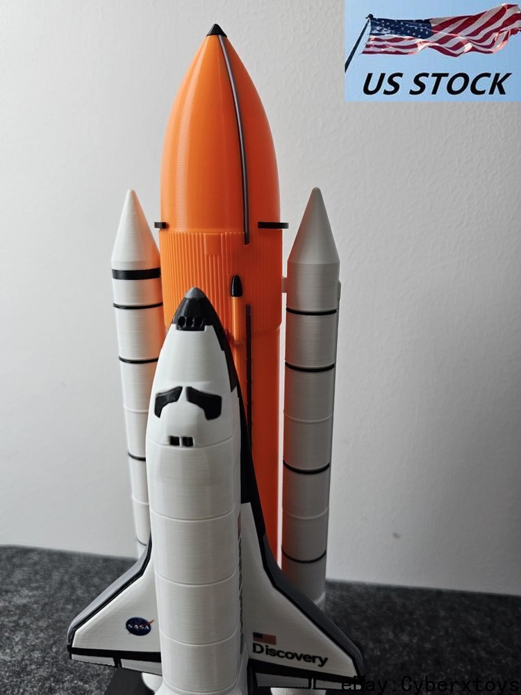 1:200 Scale NASA Space Shuttle Model Painted Finished Set Static Display