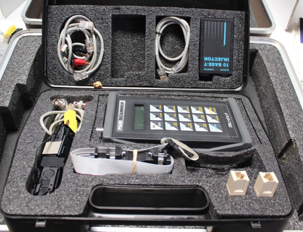 MICROTEST Bundle MT350 Scanner/Power Cord/Case/Mannuals/Cables +More