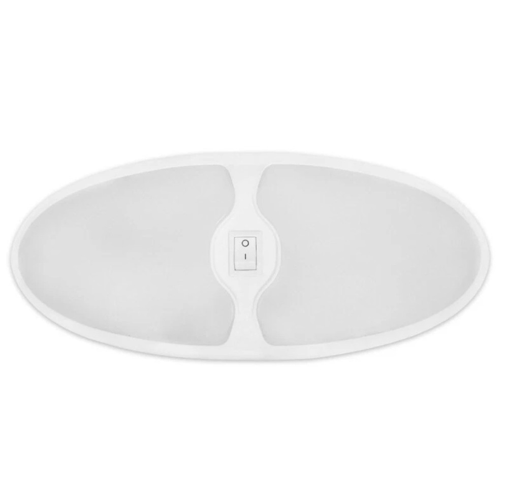 Dream Lighting 12V Pancake Light 0016045CW RV/Camper/Motorhome