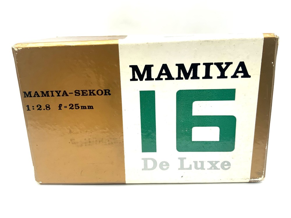 Mamiya 16 De Luxe Mini Camera With 25Mm 1:2.8 Miniature Camera