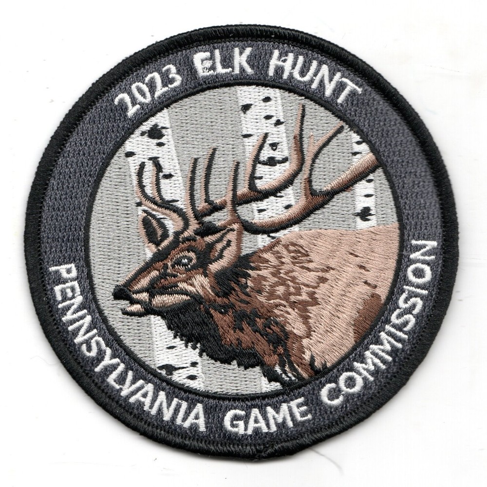 2023 PA GAME COMM ELK HUNT PATCH ORGINAL NEW