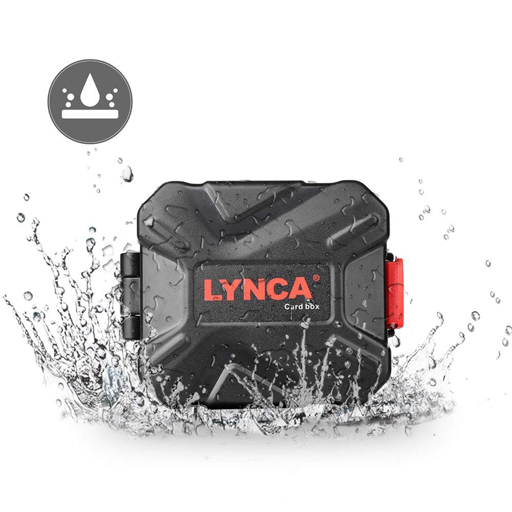 Memory Card Case Holder, Memory Card Hard Protector Case Professional Water-R...